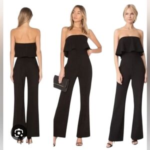 Likely EUC Black Sleeveless Jumpsuit Size 6